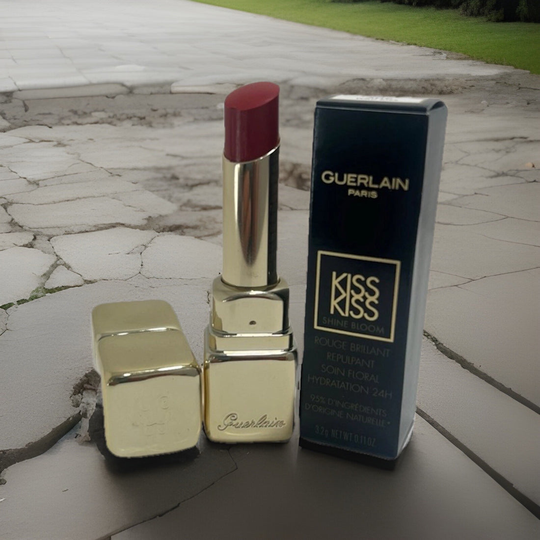 Guerlain Kiss Shine Bloom Lip Colour 509 WILD KISS New In Box