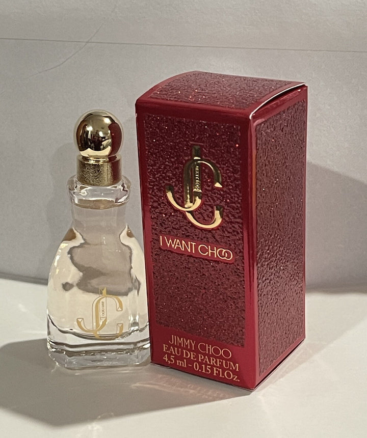 I Want Choo By Jimmy Choo 4,5ml Edp Splash Mini For Women New In Box