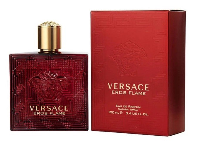 Versace Eros Flame 3.4oz Edp Spray For Men New In Box
