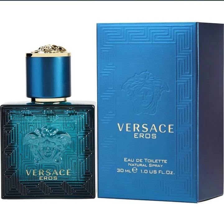 Versace Eros 1oz Edt Spray For Men New In Box
