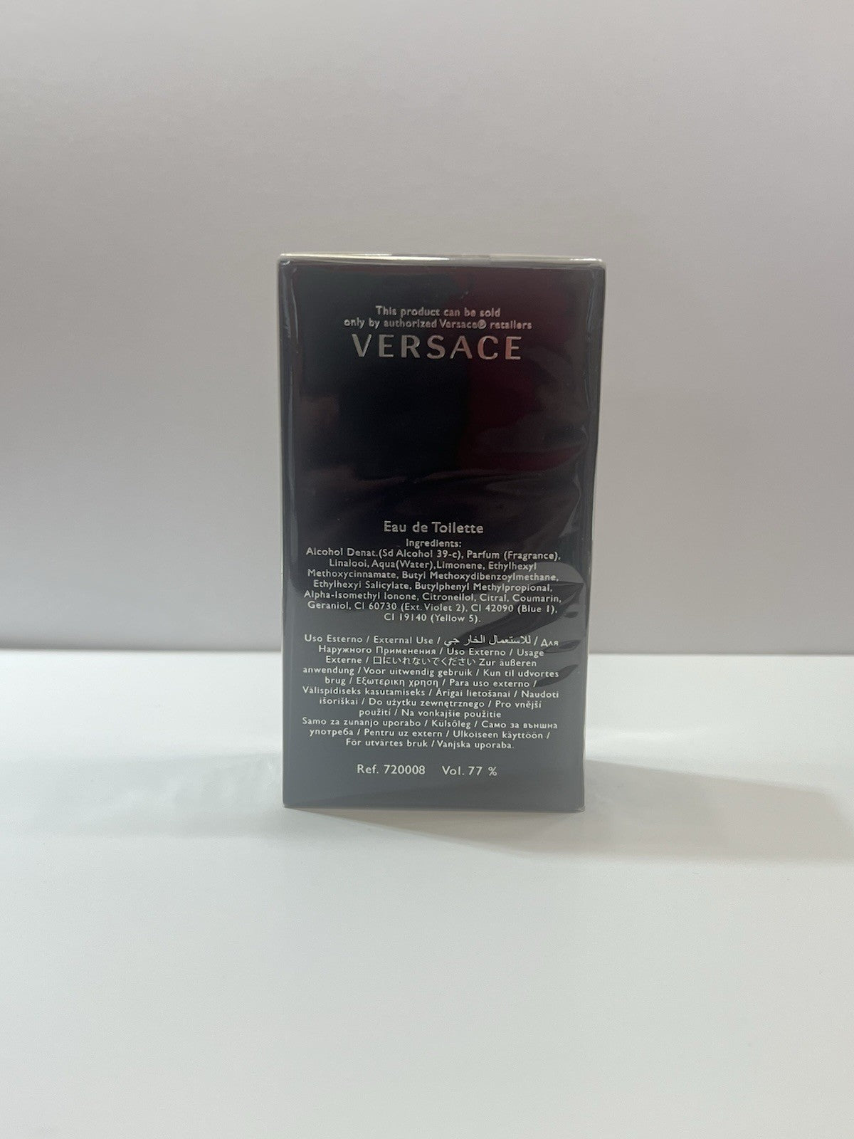 Versace Pour Homme 1.7oz Edt Spray For Men New In Box