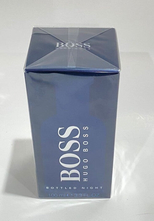 Boss Bottle Night 3.4oz Edt Spray For Men New In Box