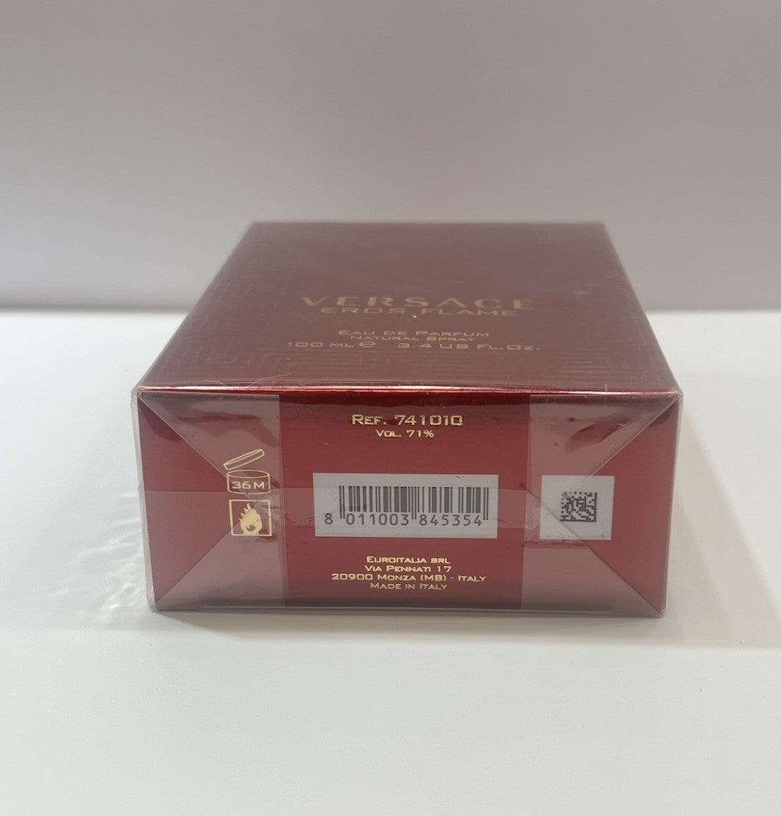 Versace Eros Flame 1.7oz Edp Spray For Men New In Box