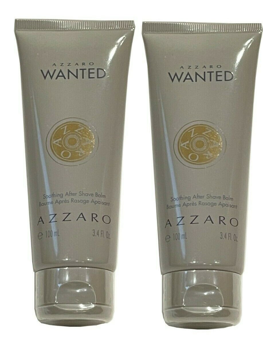 Azzaro Wanted 3.4oz After Shave Balm New In Box
