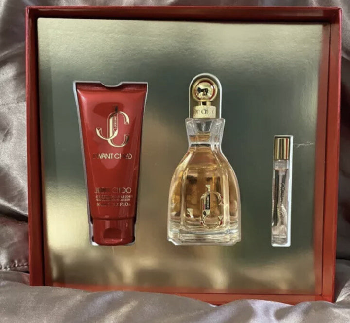 Jimmy Choo I Want Choo 3pc Gift Set For Women New Boxed Sane As Shown