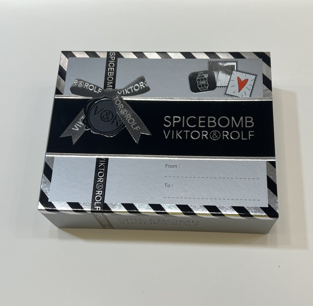 Spicebomb By Victor & Rolf 2pc Mini Set With 7ml EDT Splash+15ml A/S/B
