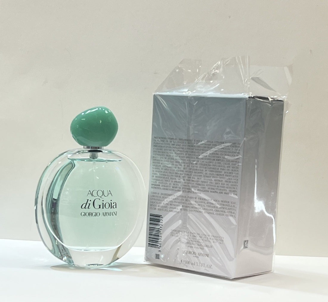 Giorgio Armani Acqua Di Gioia 3.3oz Edp Spray For Women New In Box