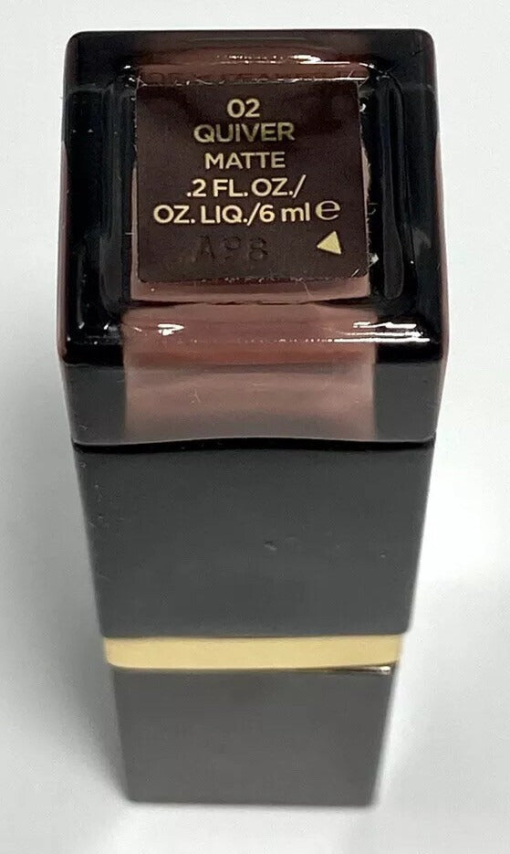 Tom Ford Lip Lacquer Luxe 02 QUIVER Matte 0.2 oz / 6 ml Unboxed As Shown New