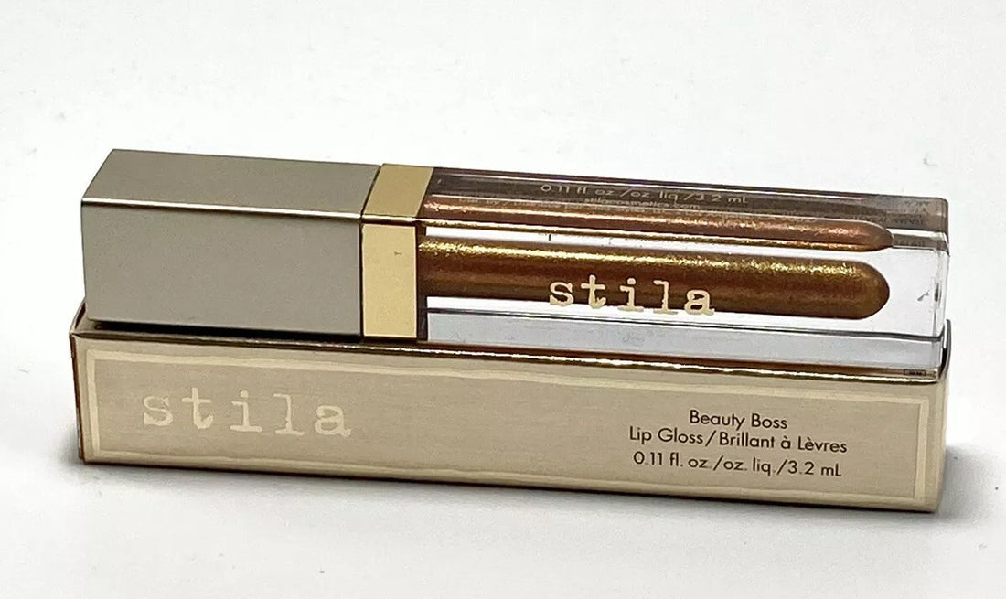 Stila Beauty Boss Lip Gloss 0.11oz/3.2ml 100% Authentic New Boxed