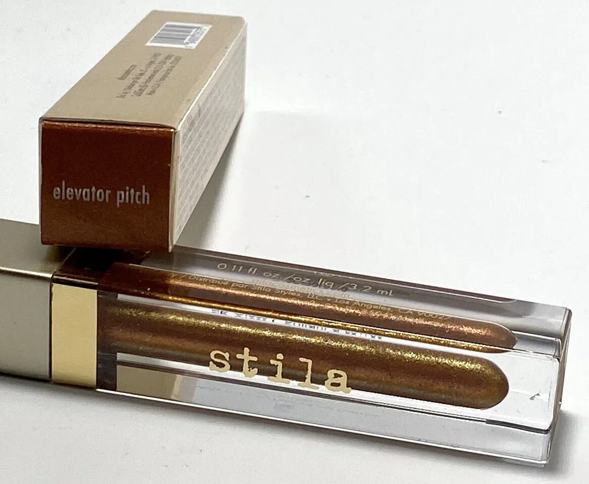 Stila Beauty Boss Lip Gloss 0.11oz/3.2ml 100% Authentic New Boxed