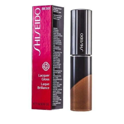 Shiseido Lacquer Gloss Laque Brillance # BR301 (Mocha) 0.25 Oz / 7.5 ml New!