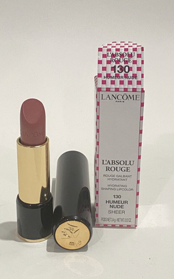 Lancome L`Absolu Rouge Hydrating Lipcolor 130 Humeur Nude New In Box