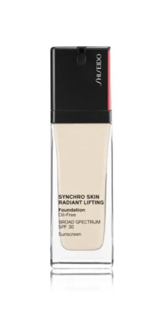 Shiseido Syncro Skin Radiant  Foundation 120 IVORY SPF 30 1oz New DISCONTINUED