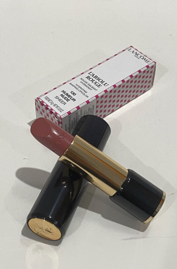 Lancome L`Absolu Rouge Hydrating Lipcolor 130 Humeur Nude New In Box