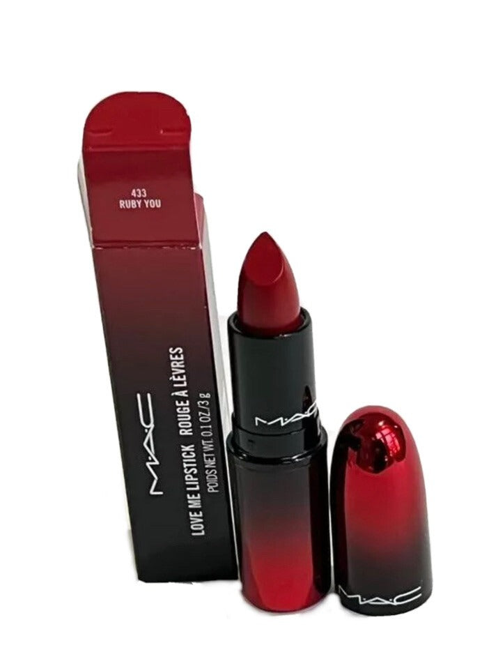 Mac Love Me Lipstick Shade "433 Ruby You" New In Box