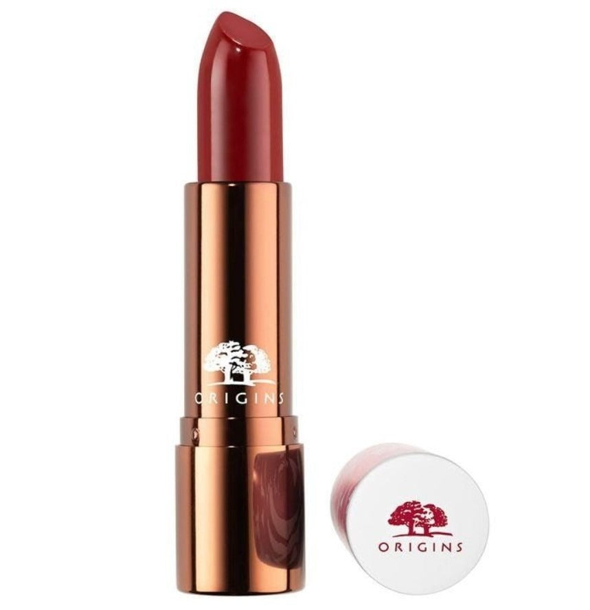 Origins Blooming Bold Lipstick 23 MERLOT MOON FLOWER DISCONTINUED