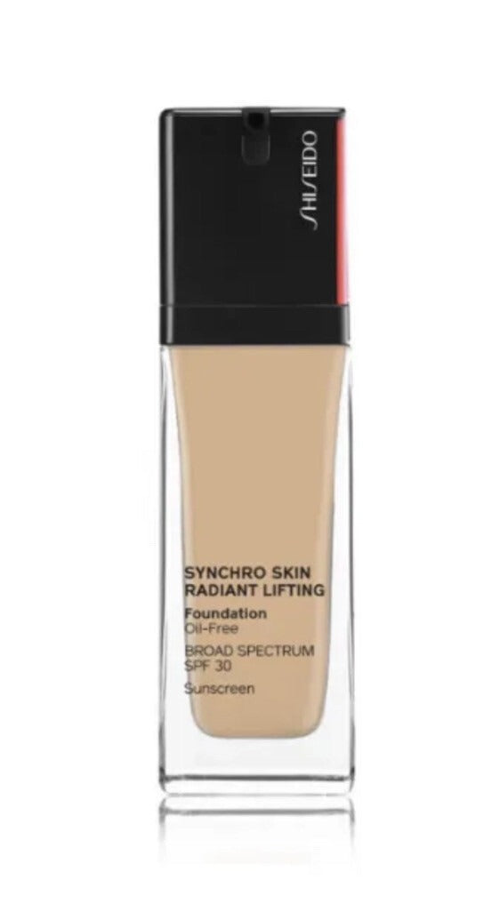 Shiseido Syncro Skin Radiant  Foundation 320 PINE 1oz New Box DISCONTINUED