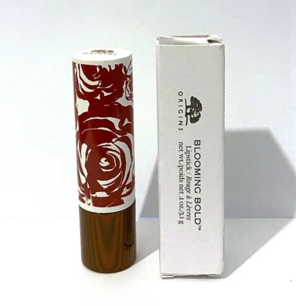 Origins Blooming Bold Lipstick 23 MERLOT MOON FLOWER DISCONTINUED