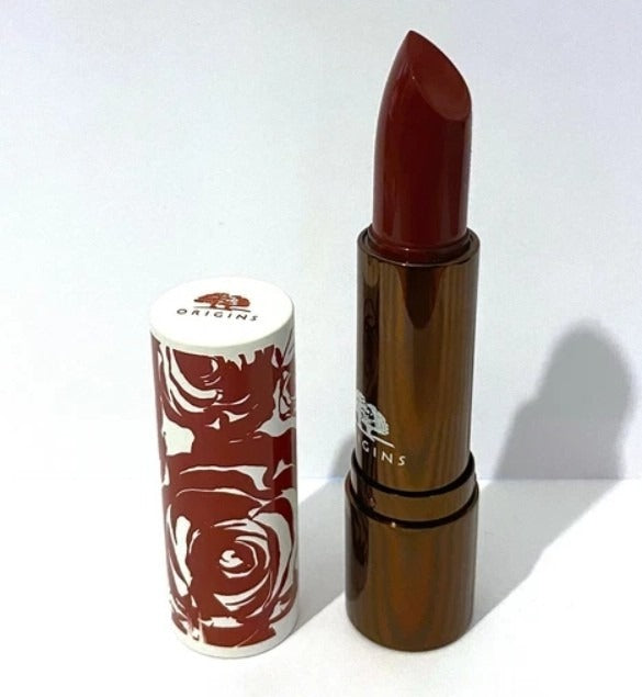 Origins Blooming Bold Lipstick 23 MERLOT MOON FLOWER DISCONTINUED