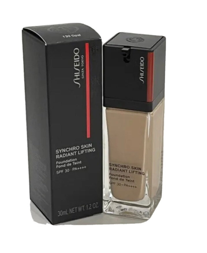 Shiseido Syncro Skin Radiant  Foundation 130 OPAL SPF 30 1oz New DISCONTINUED
