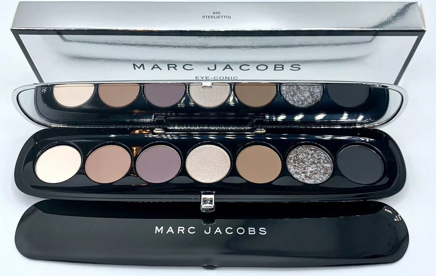 Marc Jacobs Eye-Conic Multi Finish Eye Palette STEEL(ETTO) 820, New in Box