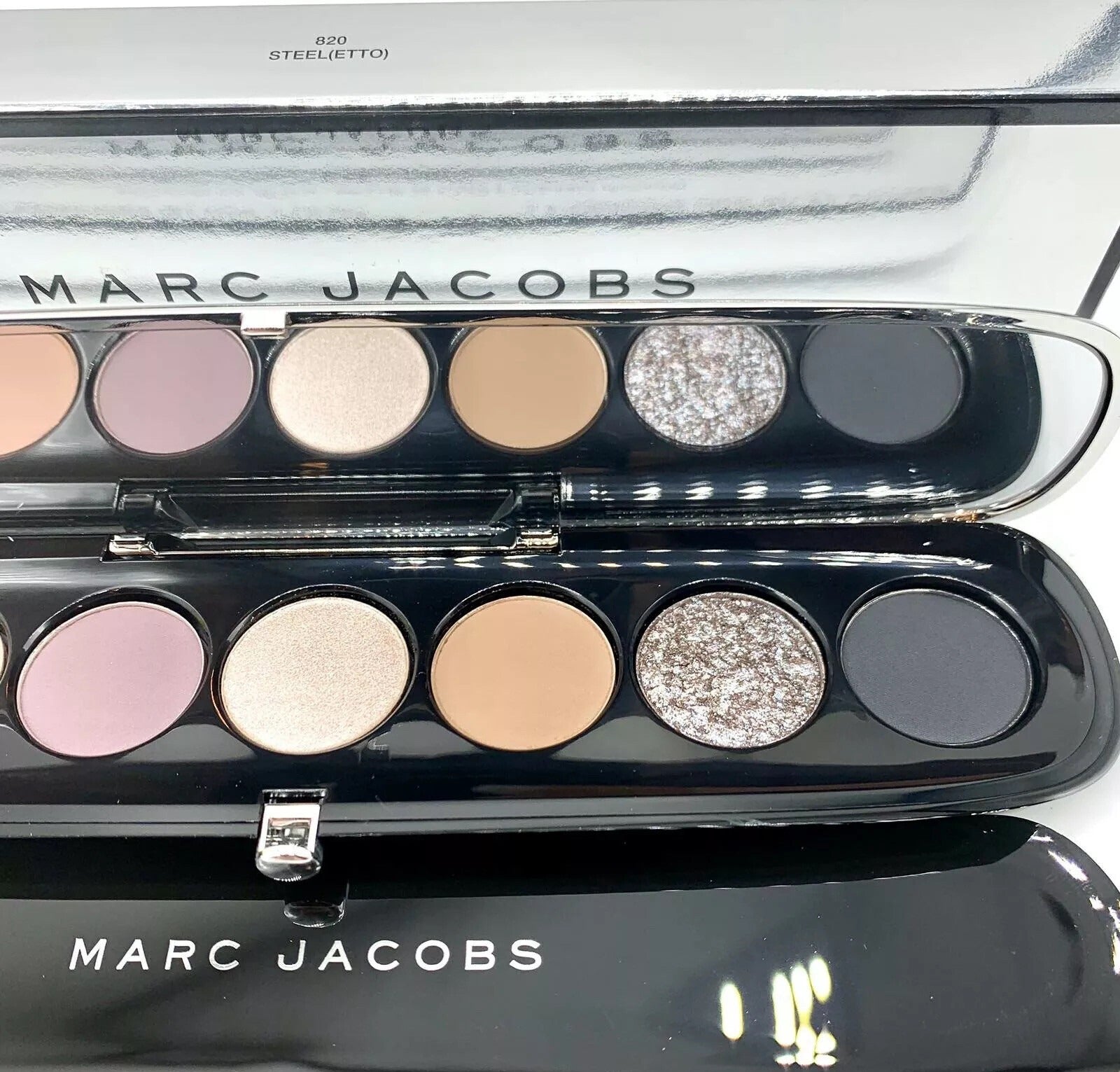 Marc Jacobs Eye-Conic Multi Finish Eye Palette STEEL(ETTO) 820, New in Box