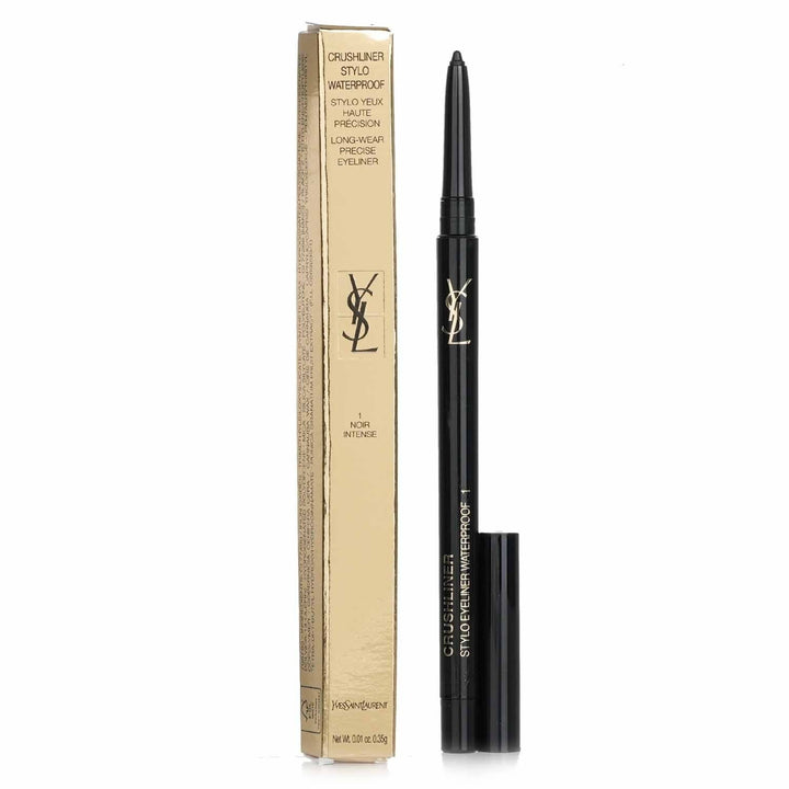 YSL Waterproof Stylo Long-Wear Precise Eyeliner Shade 1 NOIR IVRESSE DISCONTINUE