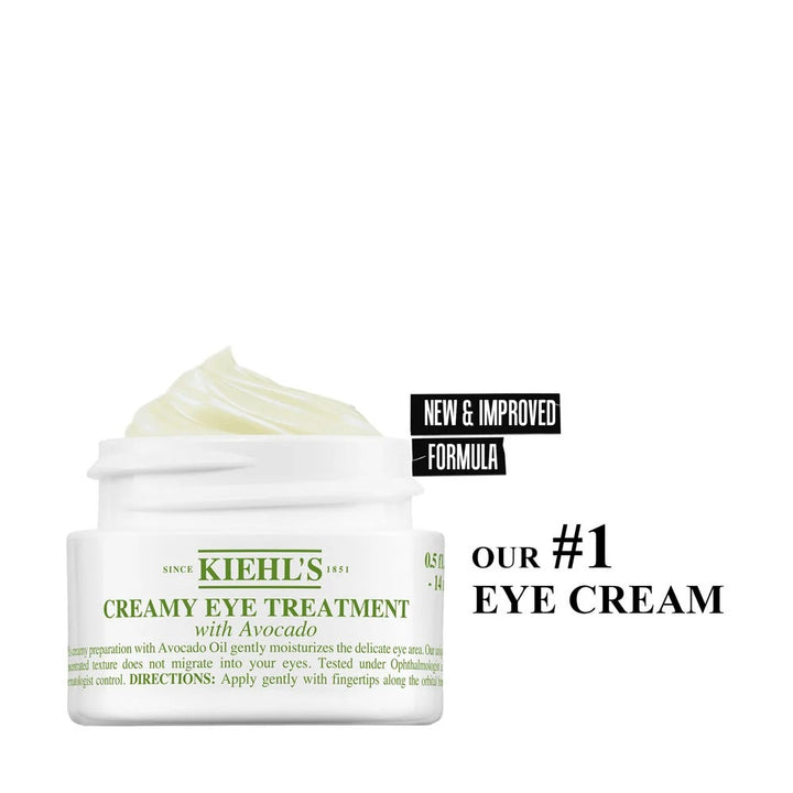 Kiehl's Creamy Eye Treatment With Avacado 28g New Same As Shown No Sealed