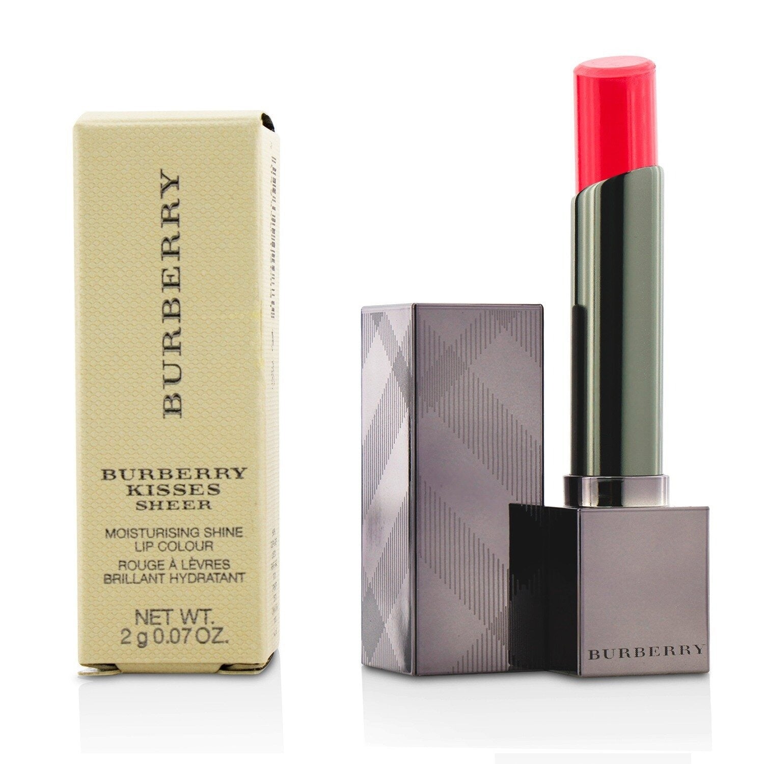 Burberry Kisses Sheer Moisturising Shine Lip Colour CAMELLIA #229 New Box