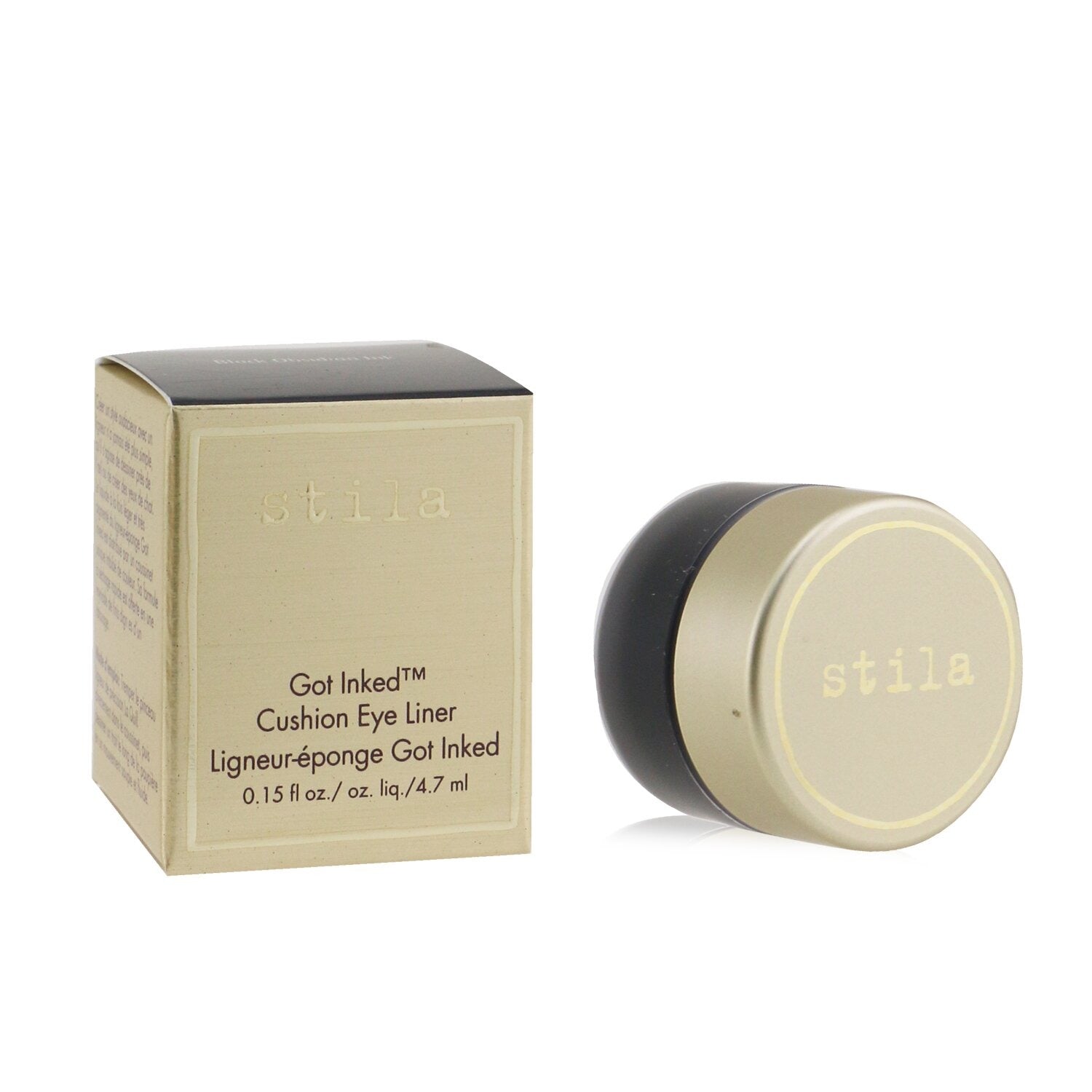 Stila Got Inked Cushion Eye Liner Shade Black Obsidian Ink 4.7ml New In Box