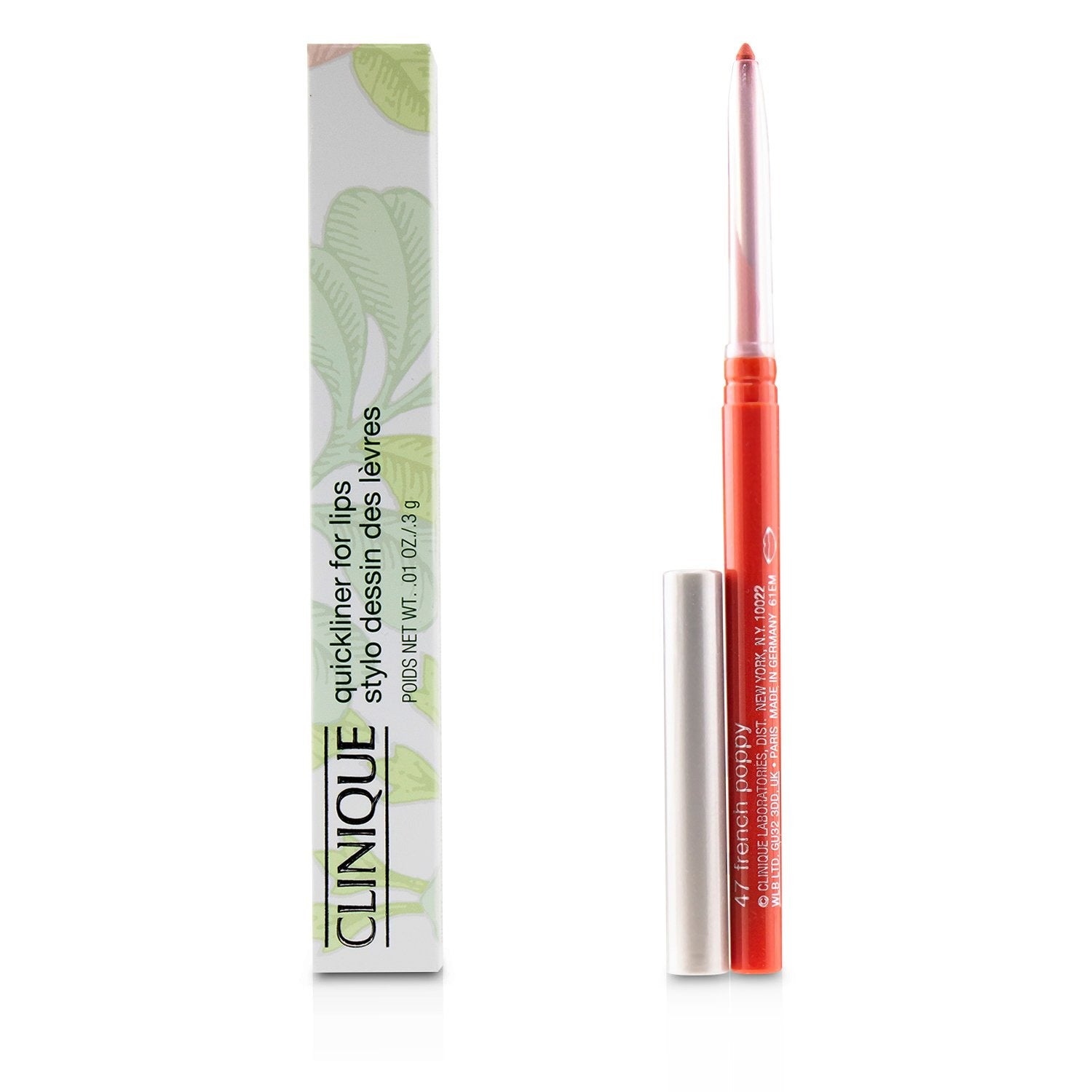 Clinique Quickliner For Lips 47 FRENCH POPPY DISCONTINUED