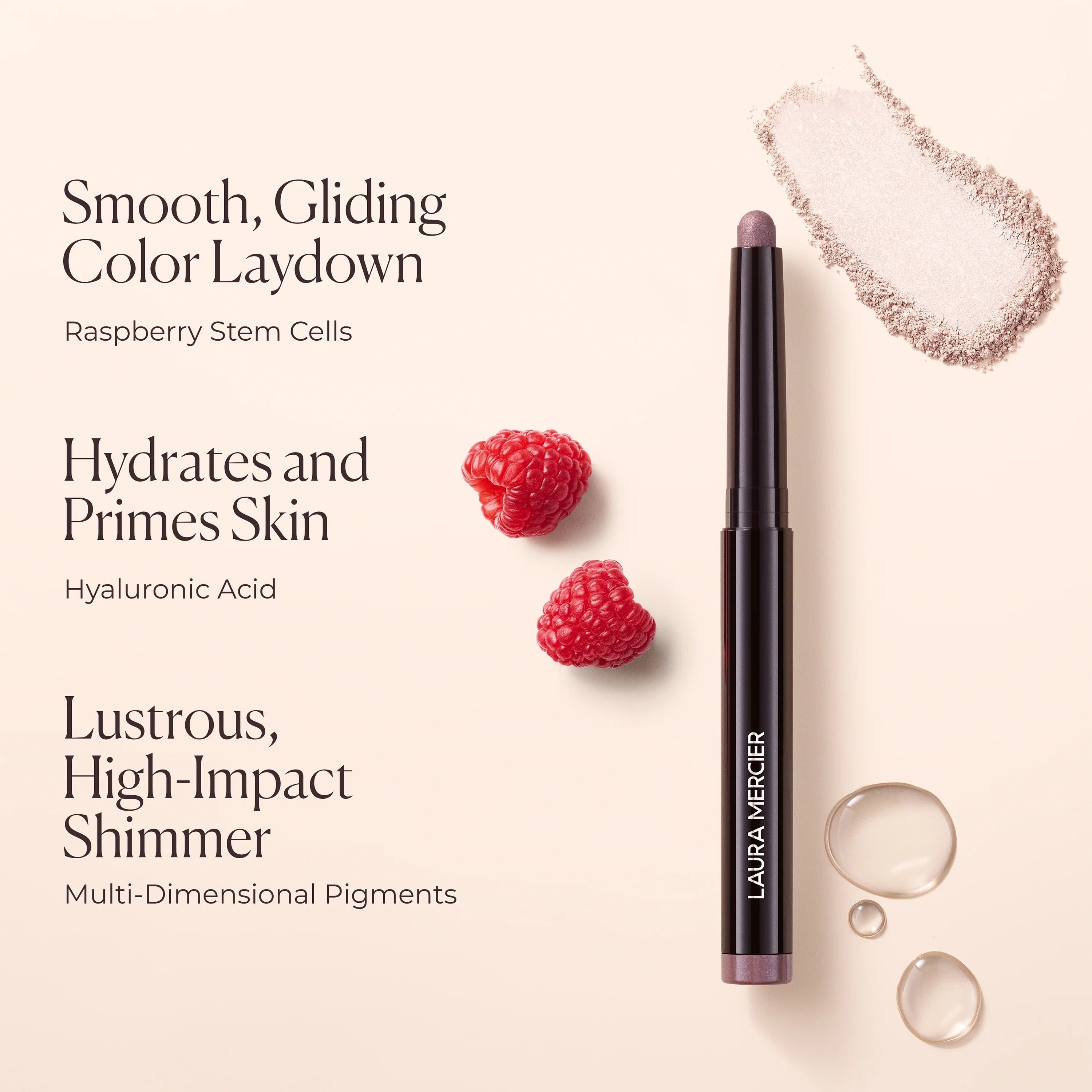 Laura Mercier Caviar Stick Eye Colour Full Size New&Unbox Shade Amethyst