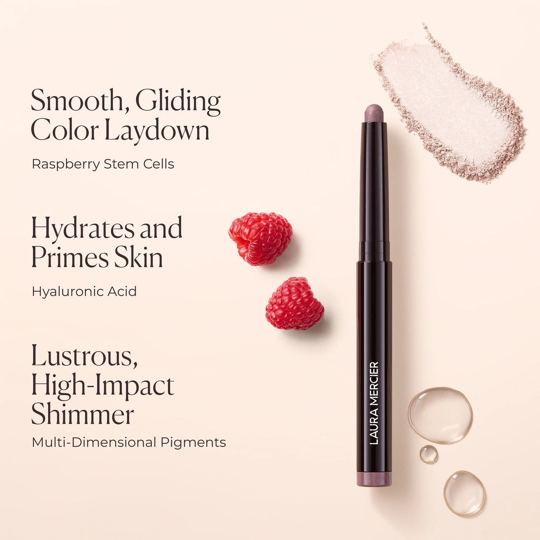 Laura Mercier Caviar Stick Eye Colour Full Size New&Unbox Shade Amethyst