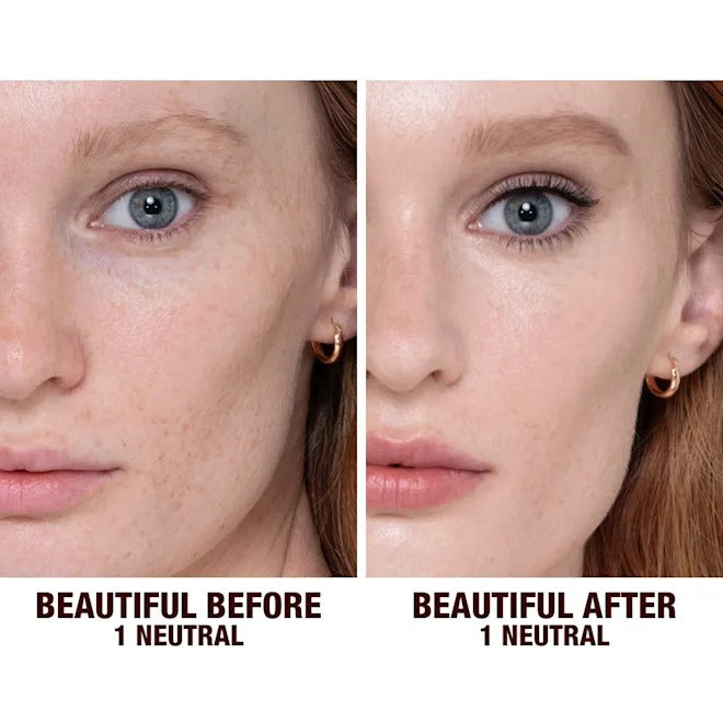 Charlotte Tilbury Beautiful Skin Foundation 1 NEUTRAL For Healthy Looking Skin