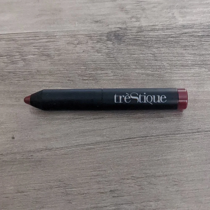 Lot Of 3 TreStique Mini Mate Lip Crayon Shade Belize Bordeaux 0.2oz New & Unbox