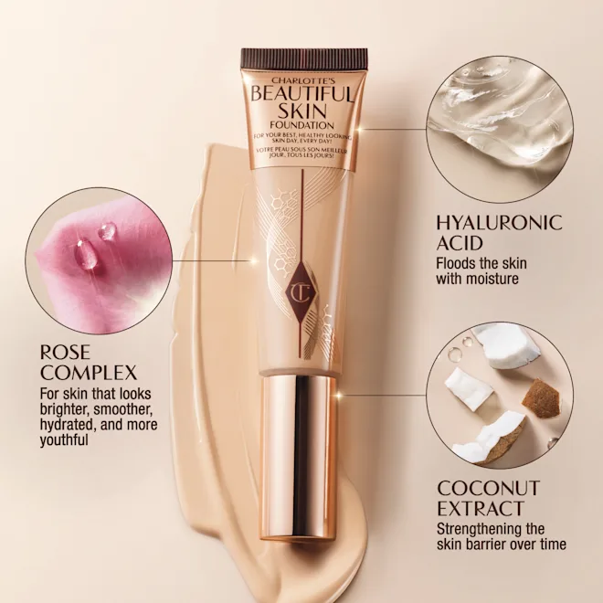 Charlotte Tilbury Beautiful Skin Foundation 1 NEUTRAL For Healthy Looking Skin