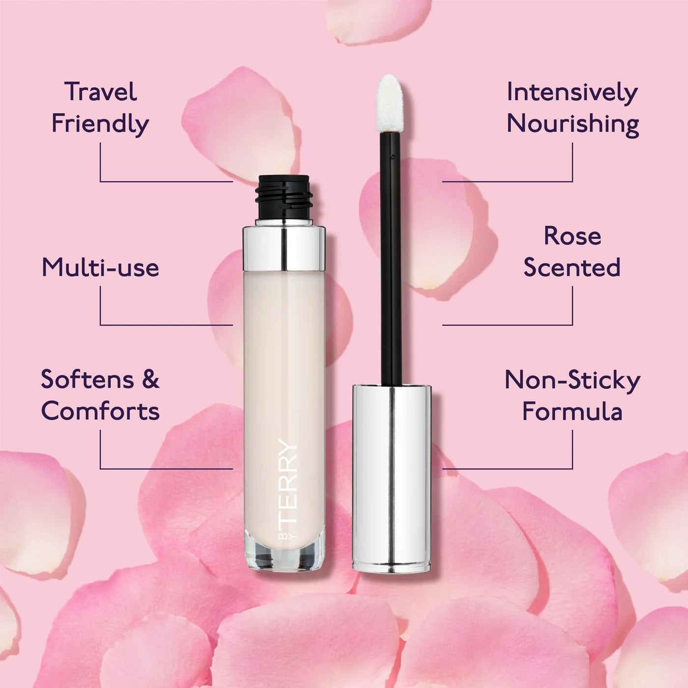 By Terry Baume De Rose Lip Care 7ml New In Box