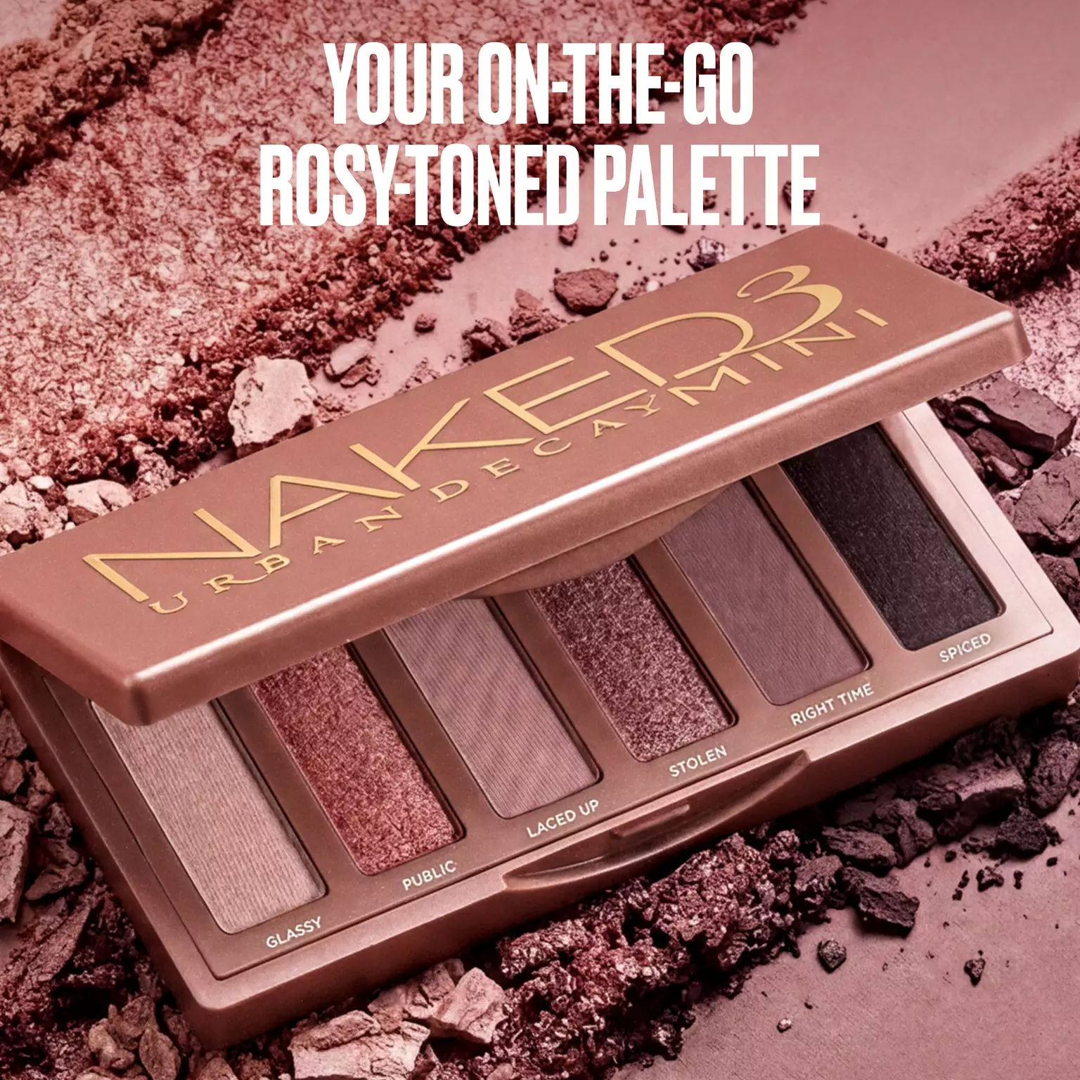 Urban Decay Naked 3 Pink MINI Soft Pink Eyeshadow Palette
