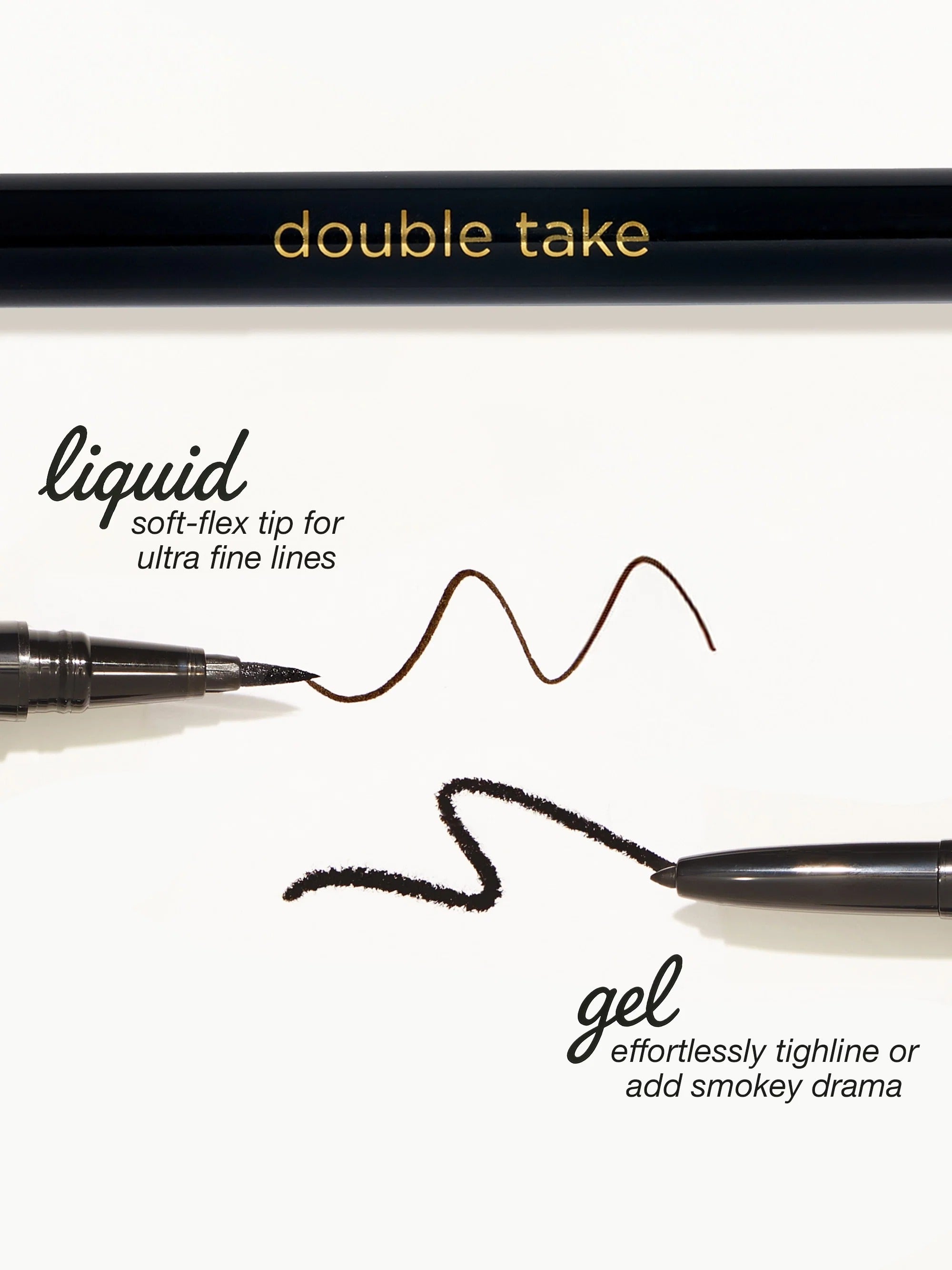 Tarte Tartiest Double Take Eyeliner BLACK 0.22ml/0.0074oz New & No Box