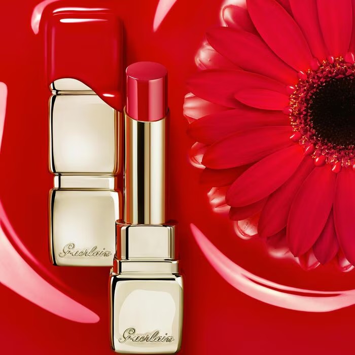 Guerlain KissKiss Shine Bloom Lip Colour 519 Floral Brick New In Box
