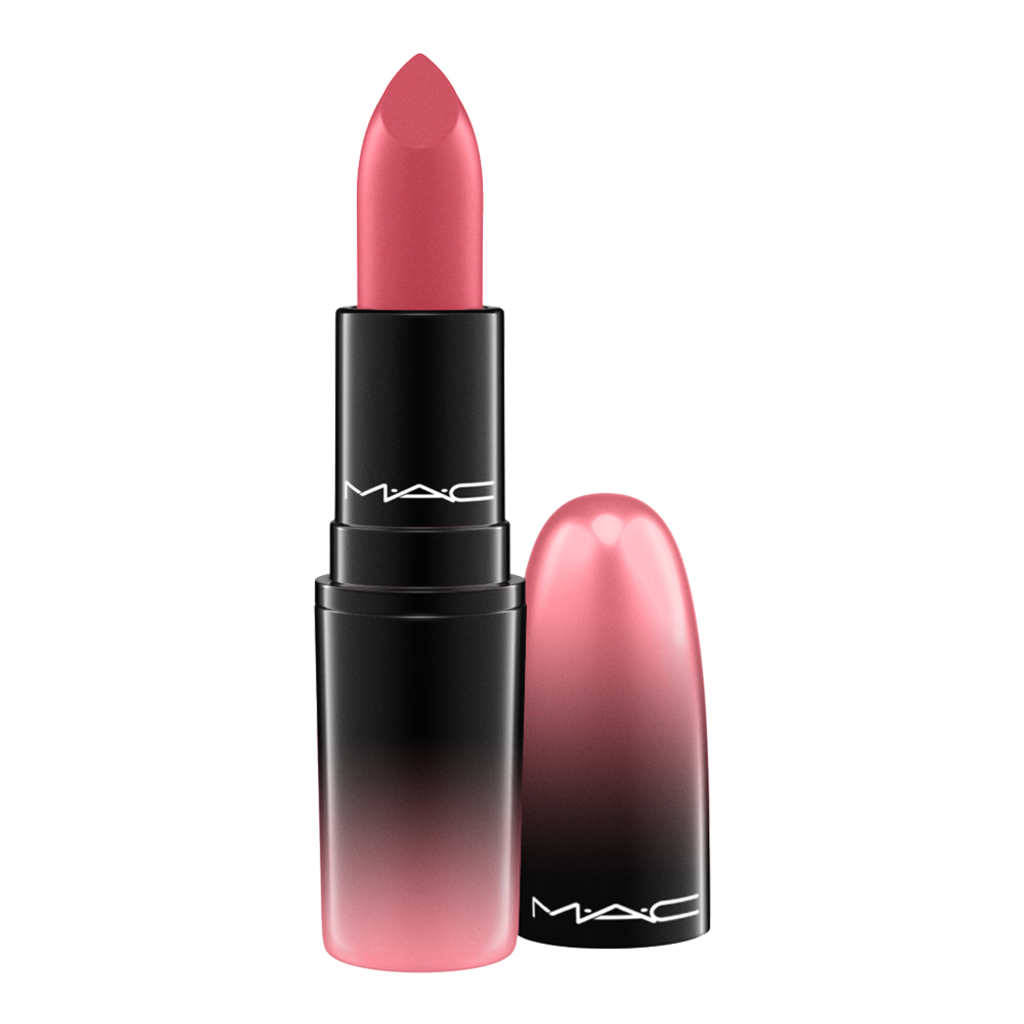 100% Authentic Mac Love Me Lipstick 407 As If I Care New In Box DISCONTINUED
