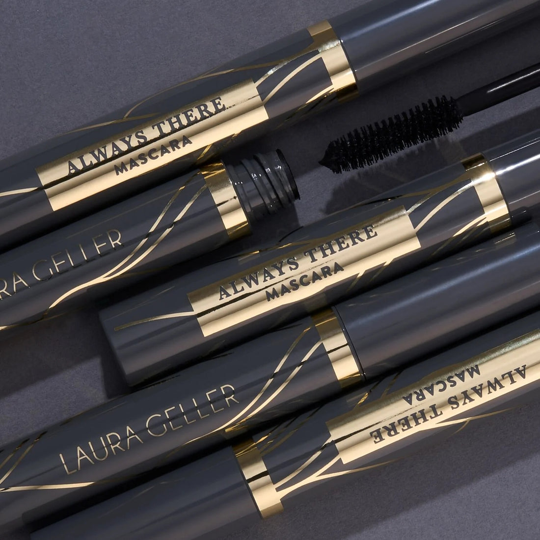 Laura Geller "Always There" Lengthening Mascara BLACK Full Size New In Box