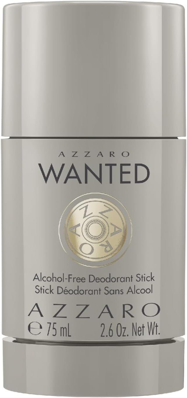 Azzaro Wanted 2.6oz Deodorant Stick For Men New Same As Pictured