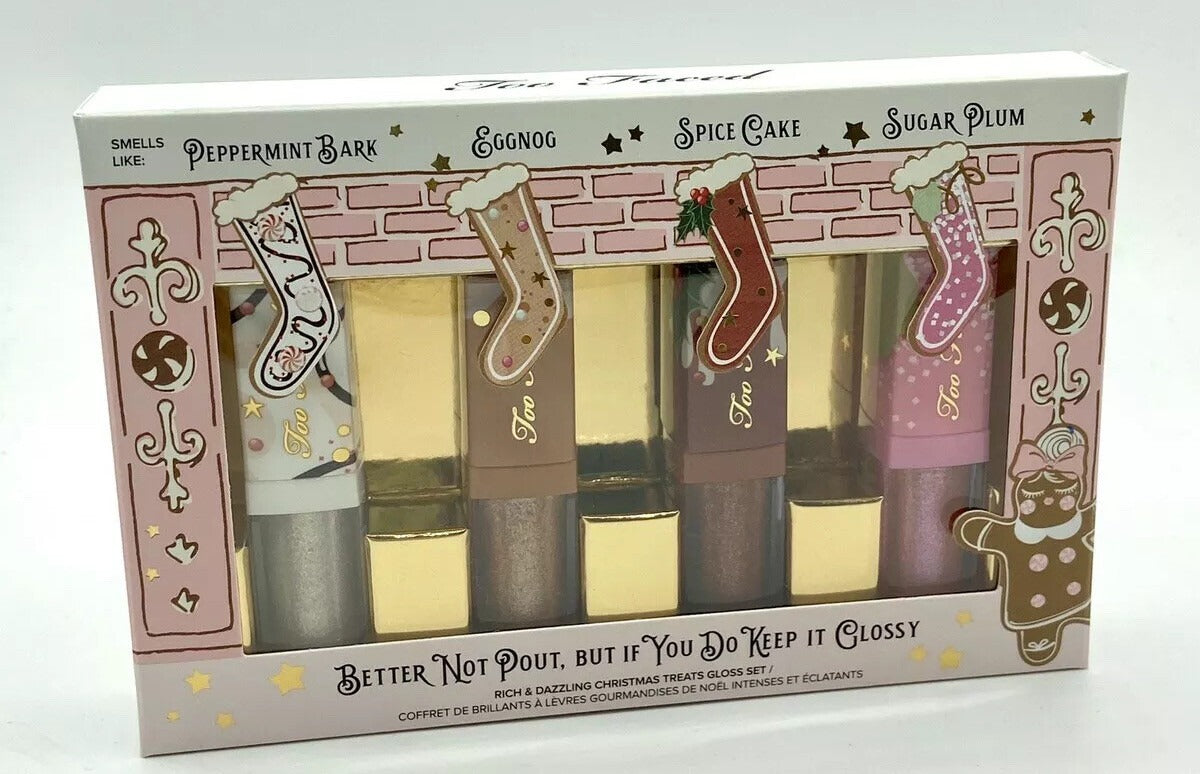 Too Faced Better Not Pout But If You Do Keep It Glossy Limited Edition New Box