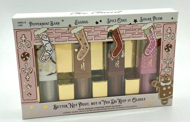 Too Faced Better Not Pout But If You Do Keep It Glossy Limited Edition New Box