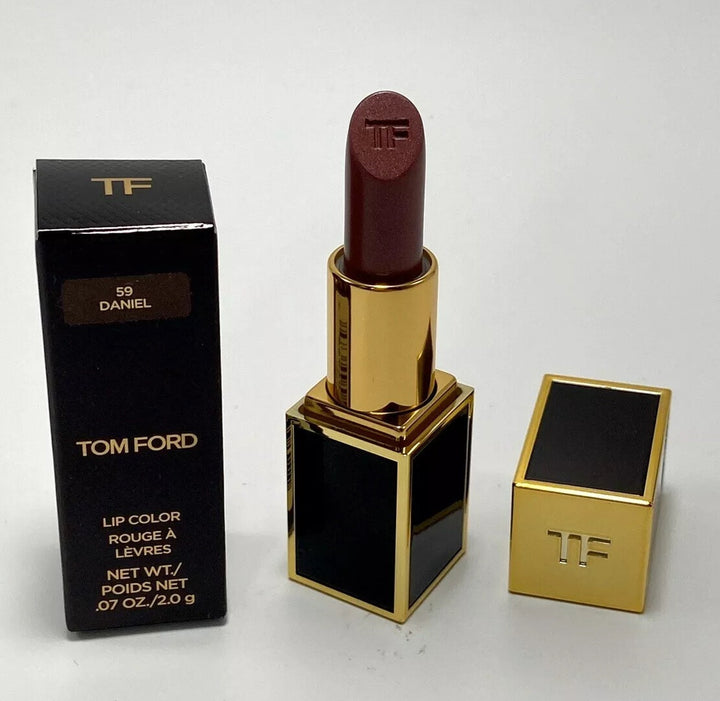 Tom Ford Lip Color 59 DANIEL .07oz Clutch Size, New In Box