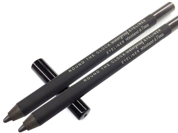 2 Pcs Of bareMinerals Round The Clock Waterproof Eye Liner Shade 11PM Full Size