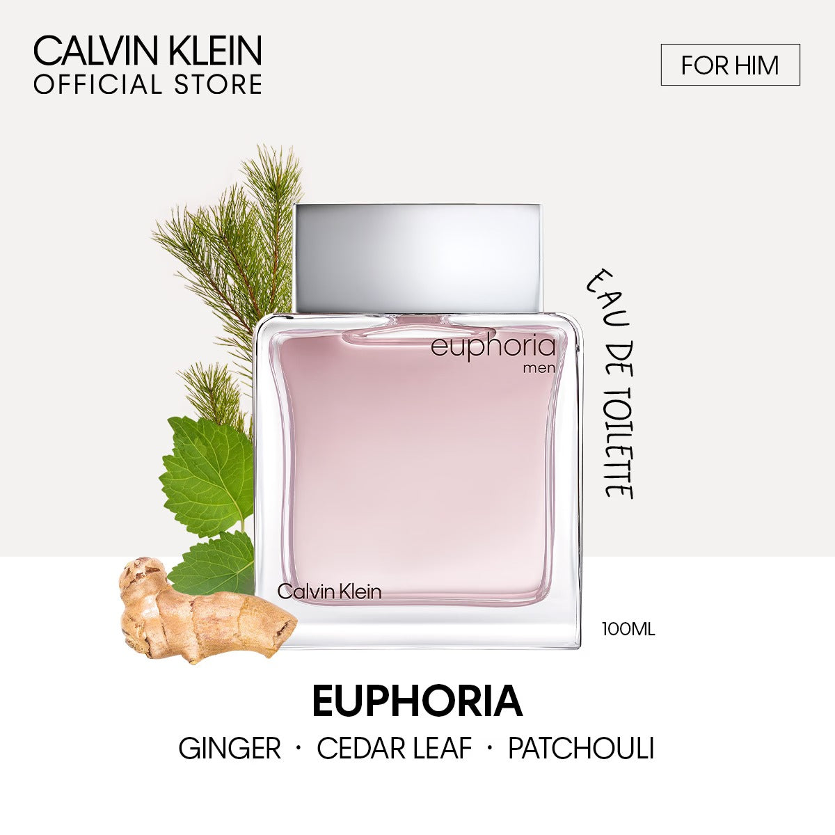 Calvin Klein Euphoria 3.4 EDT Men